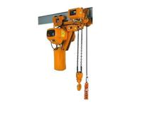 Montacargas eléctrico Polipasto eléctrico de cadena, grúa con cabeza fantasma, elevador doméstico pequeño Cable Único Motor para(Low 1T 4M double)
