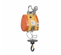 Montacargas eléctrico Polipasto portátil de 300kg y 360kg, polipasto pequeño suspendido, cabrestante de Cable de eficiencia ultraalta, minigrúa eléctrica Cabrestante Eléctrico(Wireless remote)