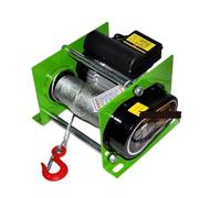 Montacargas eléctrico Torno eléctrico micro eléctrico 400-1000KG 30-100m del alzamiento 220V de cuerda de alambre Cabrestante Eléctrico(400KG -30m)