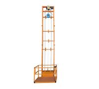 Montacargas Elevador de carga, plataforma elevadora, pequeño y fácil usar for manipulación en sótanos Plataforma de elevación