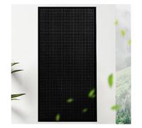 Montado en la pared Cochera Herramienta panel de almacenamiento, Multifuncional Perforado Titular de almacenamiento para dormitorio, Estudiar, Sala de Arte, Taller ( Color : Black , Size : 60x120cm )