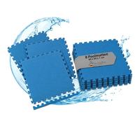 Montafox Suelo Protector Set 8 2,88 m² 60x60cm 1cm Piscinas Desmontables | Espuma EVA, Tapiz, Alfombrilla, Puzzle, Base, Aislante Térmico, Antideslizante, Cortable, Hidromasaje, Piscina Infantil, Ocio