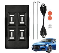 Montaggio Batteria - Modello ABS+ 29cm | Base Regolabile - Kit Di Fissaggio Batteria - Per Auto Camion Rimorchio Barca