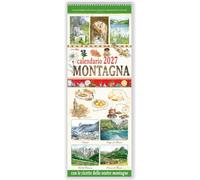 Montagna con le ricette delle nostre montagne. Calendario 2027: Vol. Libro (Calendari da scrivere lunghi lunghi)