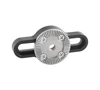 Montaje Adaptador de conexión de Roseta M6 estándar CAMVATE con Dos Tornillos de 1/4 "-20