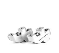 Montaje Adaptador Elevador De Manillar para Motocicleta, Abrazadera De Manillar, Soporte De Elevación para NC700S NC700X NC750S NC750S DCT Montaje De Altura Kit(Plata 1)