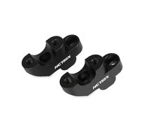 Montaje Adaptador Elevadores De Manillar para Motocicleta, Abrazadera De Manillar para NC750X NC750 NC 750 X 2014-2026, Soporte Adaptador Ajustable Montaje De Altura Kit(Negro 3)