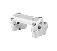 Montaje Adaptador Elevadores De Manillar para Motocicleta con Abrazadera De Montaje para R1200GS R1250GS/Adventure Montaje De Altura Kit(Plata)