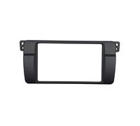 Montaje Autoradio 2 DIN Marco Radio para Coche Uso De Ajuste Apertura 180 * 105 Mm Apto for BMW 3 Serie E46 Double DIN Fascia Radio DVD Juego Recorte Panel Estéreo Marco INSTALACIÓN REPRODUCCIÓN