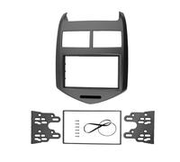 Montaje Autoradio Embellecedor De Instalación para Panel De Radio Estéreo DVD De Doble DIN para Chevrolet para Aveo para Sonic 2011+.(173X98 mm)