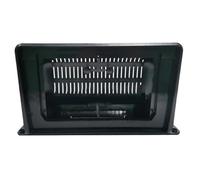 Montaje Autoradio Marco Marco de Radio 2 DIN 9/10 Pulgadas para Coche Antiguo, camión, Autocaravana, estéreo, Doble, Marco Panel Tablero, embellecedor