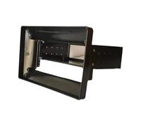 Montaje autoradio Marco Radio Coche Compatible con A7 Q8 Universal 1 DIN 9/10 Pulgadas Radio estéreo para Coche Pantalla táctil Reproductor MP5 Marco Adaptador de Placa(B)