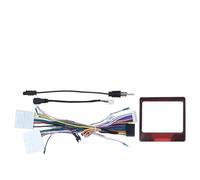 Montaje autoradio Marco Radio Coche Compatible con Renault Clio 10.1 Pulgadas, Radio de Coche, DVD, Android, Host, Altavoz, decodificador, Marco Fasica, Panel de Radio(15-18 Cable canbus)