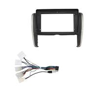 Montaje autoradio Marco Radio Coche Compatible con Toyota ALLION 260 2007-2016, Panel de Marco de Fascia de Radio de automóvil 2Din, Cable de 9 Pulgadas, Caja Canbus(Frame and Cable A)