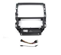 Montaje autoradio Marco Radio Coche Compatible con Volkswagen Bora Jetta Mk4 Golf 2004-2008 Adaptador de Fascia de Radio de automóvil de 9 Pulgadas Marco de Radio Android(Frame Cable)