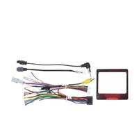 Montaje autoradio Montaje Autoradio Marco Compatible con RENAULT CLIO 10.1 pulgadas, radio de coche, DVD, Android, host, altavoz, decodificador, marco Fasica, panel de radio(13-15 Cable canbus)