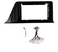 Montaje autoradio Montaje Autoradio Marco Compatible con Toyota CHR IZOA 2016+ RHD 2 DIN 9 pulgadas, adaptador de marco de coche, kit de panel de instalación de radio Android(Full Set RHD 15CM)