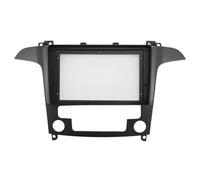 Montaje Autoradio para Ford para S-MAX 2006-2015, Adaptador De 9 Pulgadas para Marco De Coche, Panel De Instalación De Radio(Auto AC)
