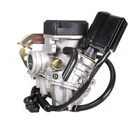 Montaje Carburador Carburador para Scooter Carb para GY6 50cc-80cc 139QMB Ciclomotor Motocross Trimmer Pocket Bike Carburador 4 Tiempos 18mm Conjunto Carburador (Color : Plastic Cover)