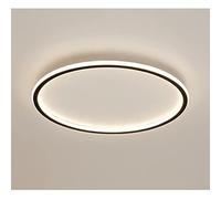 Montaje con Descarga lámpara Techo Moderna 19,6 Pulgadas Negro 3000K/4000K/6000K Panel Plano Luz para Isla la Cocina Candelera LED de Dormitorio