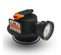 Montaje de alivio de aire compatible con filtros de cartucho que proporcionan lecturas precisas de presión y liberación de aire eficiente