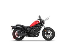 MONTAJE DE BOLSAS LATERALES EQUIPAJE DE MOTO RÍGIDAS PARA HONDA REBEL 500 17>...
