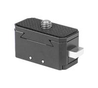 Montaje de cámara de liberación rápida | Adaptador de soporte de video | Montaje de 360 ° Rueda a prueba de golpes para cámaras DSLR | Adaptador de aleación de aluminio resistente para fotografía | Pi