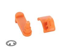 Montaje de carcasa de filtro de ingeniería, sin herramienta, materiales resistentes al calor para FS45 46 55 55R FC55 38 filtro de aire de motor resistente