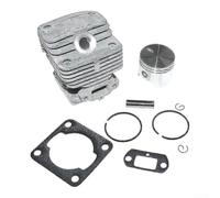 Montaje de cilindro de metal de 45 mm para reconstrucción de motor Oleo-Mac | Se adapta a oleo-mac 735s, 740t, restaura la compresión, aleación de metal de alta temperatura, para un funcionamiento