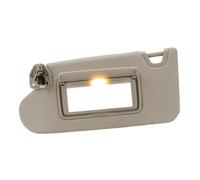 Montaje de conducción Panel De Visera Solar Izquierdo/Derecho para Coche con Luz De Espejo De Maquillaje para Nissan para Altima 2013-2018 96401-3TA2A(Beige Right)
