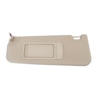 Montaje de conducción Parasol para Coche con Espejo De Maquillaje, Pieza De Repuesto Izquierda Y Derecha para BMW Serie 3 E90 X1E84 318 320 325(Titanium Left X1)