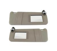Montaje de conducción Visera De Coche con Luces Izquierda Y Derecha para Camry 2007-2011 74320-06800-B0 74310-06770-B0 74320-06800-E0 74310-06770-E0(Beige,Right)