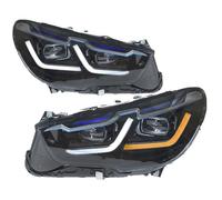 Montaje de faros Compatible Con Para F07 Serie 5 GT 5GT 2010-2017 F07 5GT Lente Del Proyector Del Faro DRL Accesorios Para Automóviles Luces Delanteras Del Coche 2 Unidades