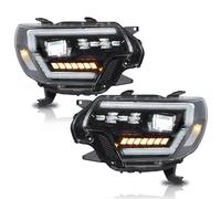 Montaje de faros Compatible Con Toyota Para Tacoma 2012 2013 2014 2015 Proyector De Doble Haz Lado Del Conductor Lado Del Pasajero 2 Piezas Conjunto De Faros