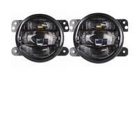 Montaje De Faros Para Hummer H1 H2 Faro Delantero 2 Piezas 4 Pulgadas Luz Antiniebla LED Redonda Lámparas Antiniebla Todoterreno Faros Delanteros