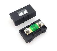 Montaje de fusible horquilla pequeña ANS-H 20A30A40A50A60A70A80A100A150A200A caja fusibles perno vehículo eléctrico enchufe plano pequeño(100A)