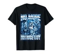 Montaje de Hombre Lobo Azul Cromado de No More Mr Nice Guy Camiseta