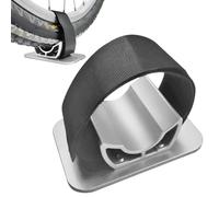 Montaje de horquilla para bicicleta: soporte de rueda delantera, bloqueo portátil para rack | Fijación segura para techo de coche, de anclaje de marco reutilizable Durablie, bicicleta de
