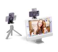 Montaje de la cmara de continuidad de Profezzion Metal - Monte de cmara web de iPhone compatible con Mag -Safe para Mac Desktops y pantallas IMAC 2