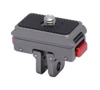 Montaje de Liberación Rápida Magnética Compatible con Insta 360 Ace Pro 2, para Insta 360 X5, X4, X3, X2, Go3 y Otras Cámaras de Acción