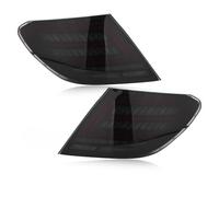 Montaje de luces traseras Accesorios Coche Luz Trasera LED Para Para Mercedes Para Benz Para W204 C300 C250 2007-2014 Señal Giro Parada Freno Niebla Lámpara Marcha(Negro)