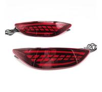 Montaje de luces traseras Luz LED De Parachoques Trasero para Hyundai para Accent para Verna para Solaris para Brio 2008-2015 Reflector Antiniebla Freno Intermitente Luz Trasera(3 Functions A)