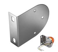 Montaje de luz - Con agujeros, seguro, antiintemperie, soportes de montaje para luces LED | para vehículos, camiones, SUV, caravanas, furgonetas, remolques, techo y faros traseros, uso exterior y