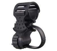 Montaje de luz de bicicleta - ABS 7x6x2cm | 360° Rotating Magic Sticker