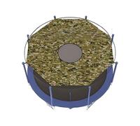 Montaje de Marco, protección de Cabeza Resistente a la Intemperie, Accesorio de Seguridad Artículo Radiación UV Bloqueo Pantalla Actividad de Verano Blindaje Telas Patio Fun Zone Bajo Ligero