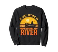 Montaje De Moscas Pesca con Mosca If Lost Return To River Sudadera