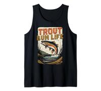 Montaje De Moscas Pesca con Mosca Trout Bum Life Camiseta sin Mangas
