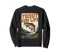 Montaje De Moscas Pesca con Mosca Trout Bum Life Sudadera