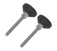 Montaje de Muebles de 2 Piezas Montes Nivelación Deslizamiento Nylon Base Goma Levantamiento Pads D30xm6x50 Eling Almo