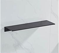 Montaje de pared de caddie de ducha de aluminio - Organizador de estantes de baño de 30 cm para especias, botellas de condimento, cosméticos y almacenamiento de champú - estante plateado para cocina y